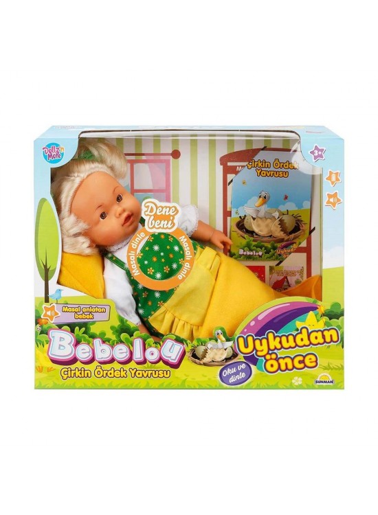Sunman Oyuncak Bebelou Uykudan Önce Dolgu Masal Anlatan Bebek Çirkin Ördek Yavrusu 40 Cm. Sunman Oyuncak Bebelou Uykudan Önce Dolgu Masal Anlatan Bebek Çirkin Ördek Yavrusu 40 Cm.