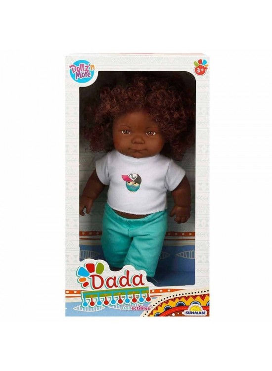 Sunman Oyuncak Dada Kıvırcık Saçlı Bebek 35 Cm Sunman Oyuncak Dada Kıvırcık Saçlı Bebek 35 Cm