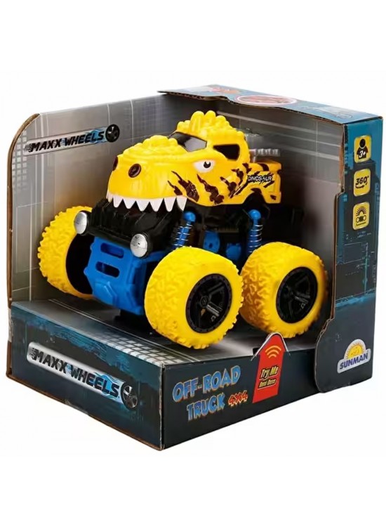 Sunman Oyuncak Maxx Wheels Speed Dinosaur Off Road Aracı S00003368 Sunman Oyuncak Maxx Wheels Speed Dinosaur Off Road Aracı S00003368