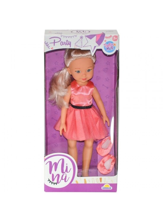 Sunman Oyuncak Mina Party Bebek 35 Cm