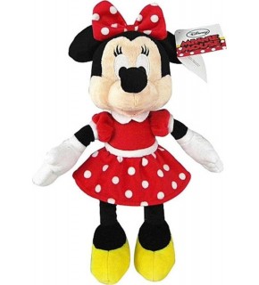 Sunman Oyuncak Minnie Kırmızı Elbiseli Peluş 25 Cm