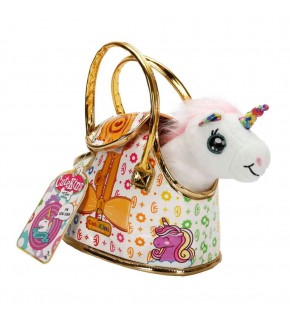 Sunman Oyuncak Peluş Unicorn Taşıma Çantalı