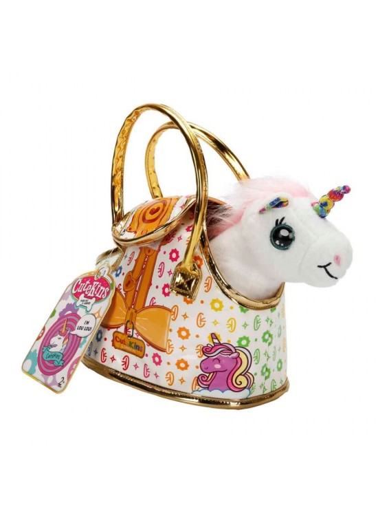 Sunman Oyuncak Peluş Unicorn Taşıma Çantalı