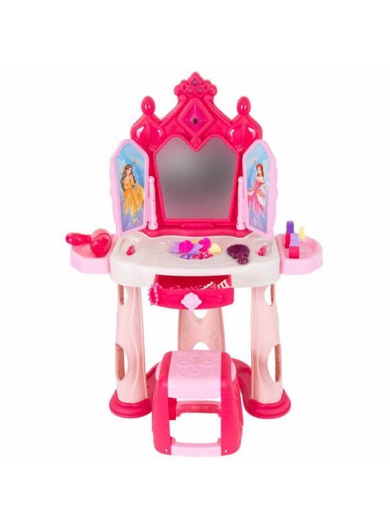 Sunman Oyuncak Pretty Pinky Işıklı ve Sesli Makyaj Masası Oyun Seti