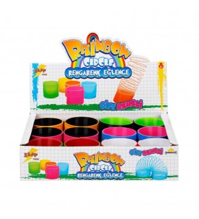 Sunman Oyuncak Rainbow Çift Renkli Stres Yayı (1 Adet)