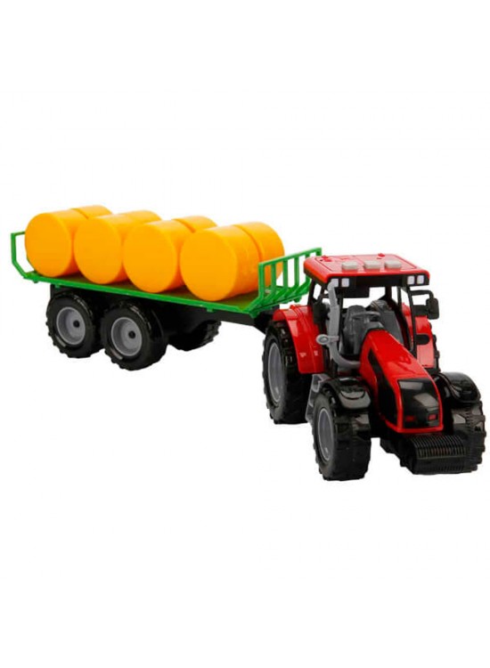 Sunman Oyuncak Sesli ve Işıklı Sürtmeli Römorklu Traktör Sunman Oyuncak Sesli ve Işıklı Sürtmeli Römorklu Traktör