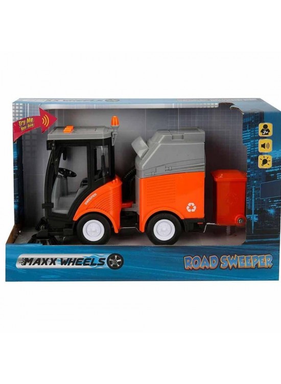 Sunman Oyuncak Sesli Ve Işıkllı Çöp Süpürme Aracı 20 Cm Sunman Oyuncak Sesli Ve Işıkllı Çöp Süpürme Aracı 20 Cm