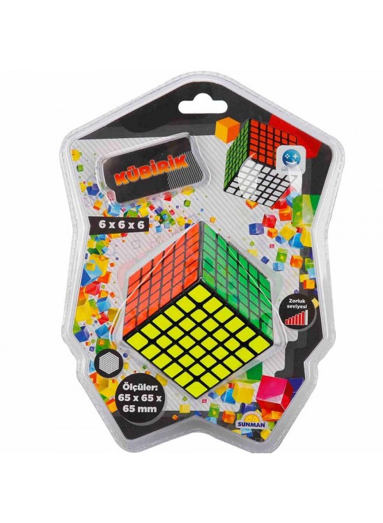 Sunman Oyuncak Smile Games Kübirik 6x6x6 Zeka Küpü