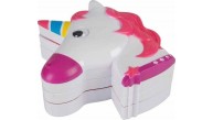 Sunman Oyuncak Unicorn Şekilli 3 Katlı Makyaj Güzellik Seti