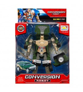 Sunman Transformer Sesli Işıklı Dönüşebilen Robot