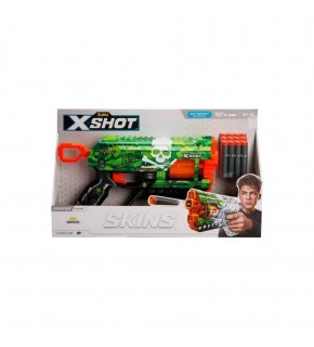 Sunman Oyuncak X-Shot Skins Griefer 12 Mermili Sünger Dart Atan Silah 32 cm