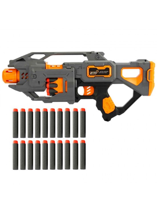 Sunman Zapp Toys 20 Mermili Sünger Dart Atan Silah 45 cm S00004575