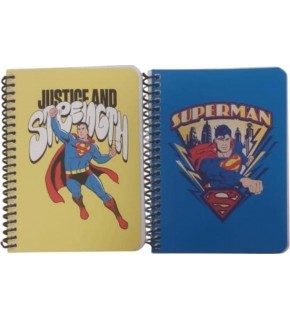 Superman Bloknot Spiralli A6 80 Yp Çizgili 140400-16 (1 Adet)