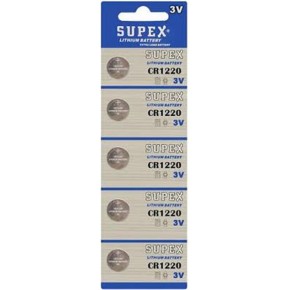 Supex Cr1220 3V Lityum 5Li Blister Pil