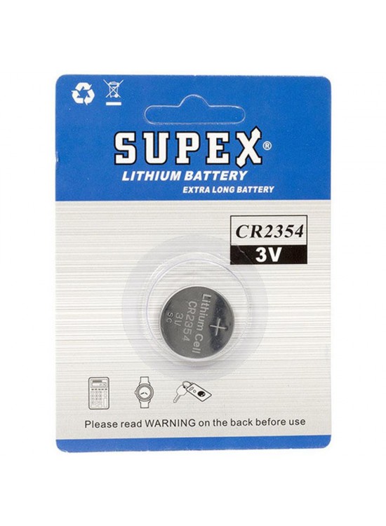 Supex CR2354 3V Lityum Tekli Paket Pil