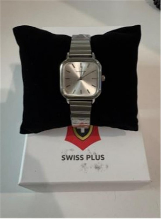 Swiss Plus Woman Watch Model-5 ST6233AF Silver(Kol Saati)