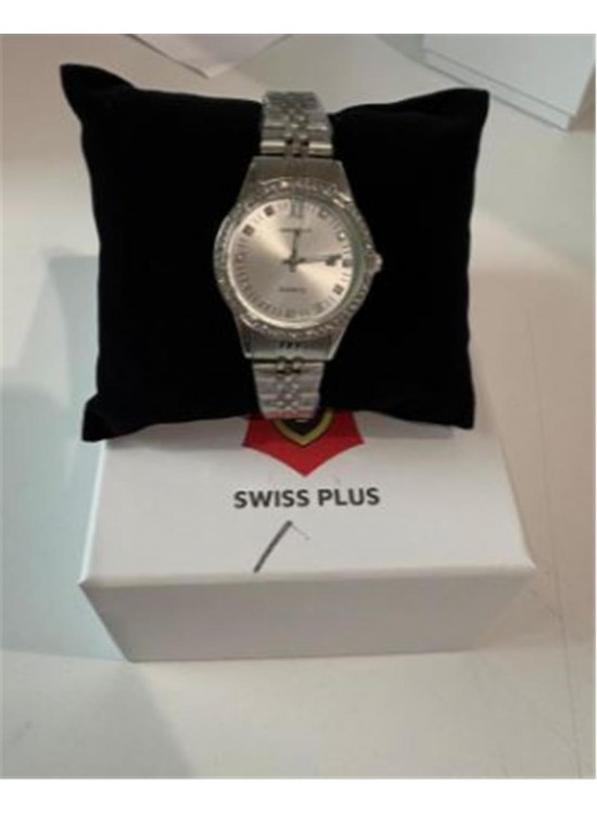 Swiss Plus Woman Watch Model-6 ST6131AF Plus Taşlı Silver(Kol Saati)