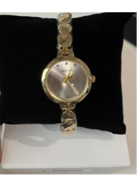 Swiss Plus Woman Watch Model-8 ST0714ABL Gold(Kol Saati)