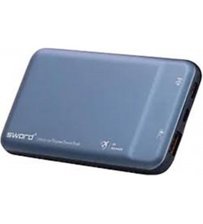 Sword 10F53 10.000mah Gray Hızlı Şarj Powerbank