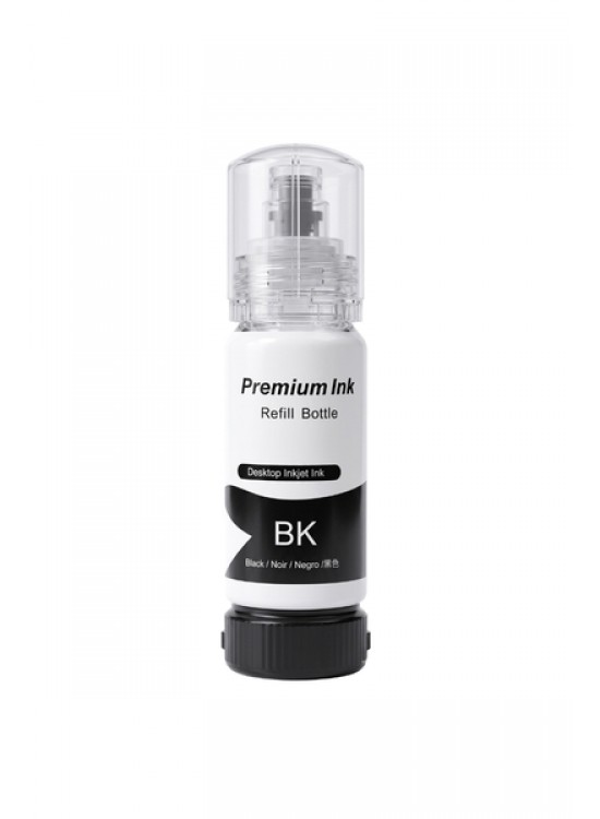 T101BK  T110B  T101B **Kutusuz**  Siyah Şişeli Mürekkep (127 ml )