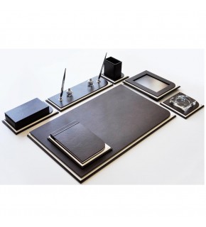 Tabac Sümen Takımı Deri Ve Ağaç Curvy 760