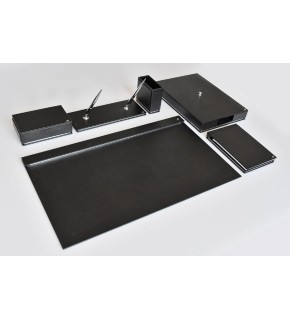 Tabac Sümen Takımı Whıte Gold Deri Parlak Siyah 580-12