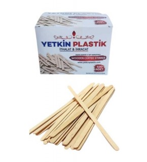 Tahta Çay Karıştırıcı 500 Lü Gz0161