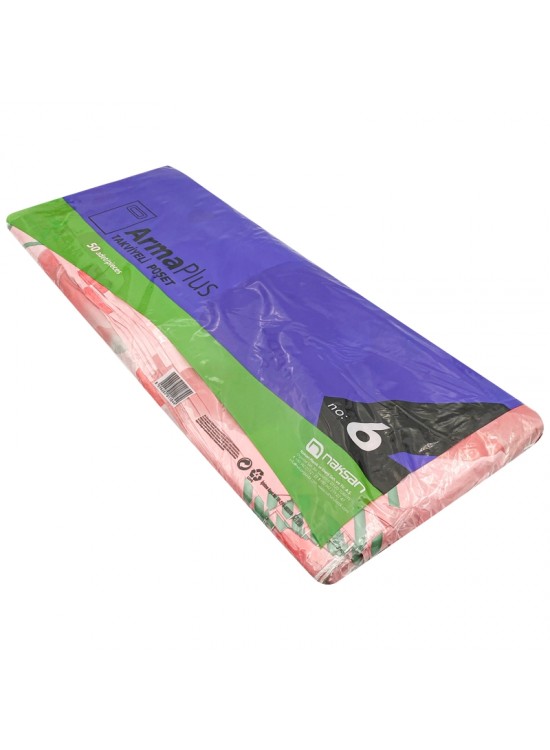 Takviyeli Poşet No:6 60X70 Desenli 50 li