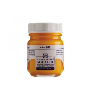 Talens Guaj Boya 16 ML Deep Sarı (Koyu Sarı) 202 (1 Adet)