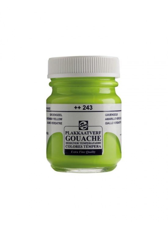 Talens Guaj Boya 16 ML Yeşilısh Sarı (Yeşilimsi Sarı) 243 (1 Adet)