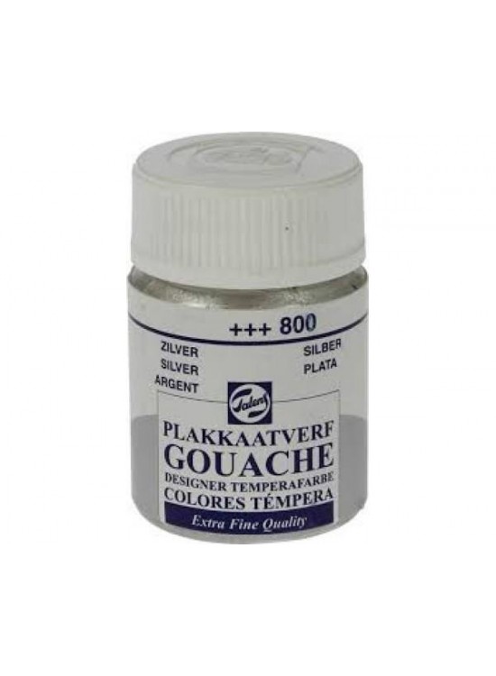 Talens Guaj Boya 16 ML Silver (Gümüş) 800 (1 Adet)