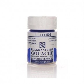 Talens Guaj Boya 16 ML Ultramarine Light (Ultramarine Işık) 505 (1 Adet)