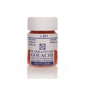 Talens Guaj Boya 16 ML Vermilion (Parlak Kırmızı) 311 (1 Adet)