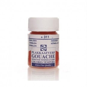 Talens Guaj Boya 16 ML Vermilion (Parlak Kırmızı) 311 (1 Adet)