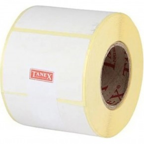 Tanex Barkod Etiketi Termal Eco 100x55 MM 40 MM Çap 500 LÜ 1 Lİ