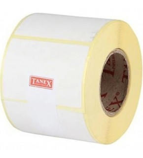 Tanex Barkod Etiketi Termal Eco 100x55 MM 40 MM Çap 500 LÜ 1 Lİ