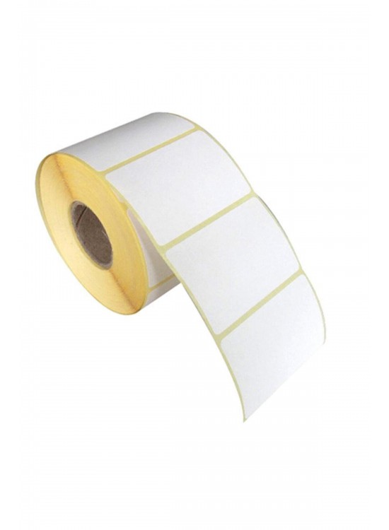 Tanex Barkod Etiketi Termal Eco 60x30 mm 40 mm Çap 1000 li (1 Adet)