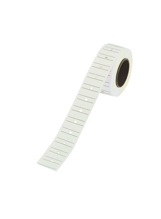 Tanex Fiyat Etiketi Çizgili 12x21 Beyaz (1 Adet) Tanex Fiyat Etiketi Çizgili 12x21 Beyaz (1 Adet)