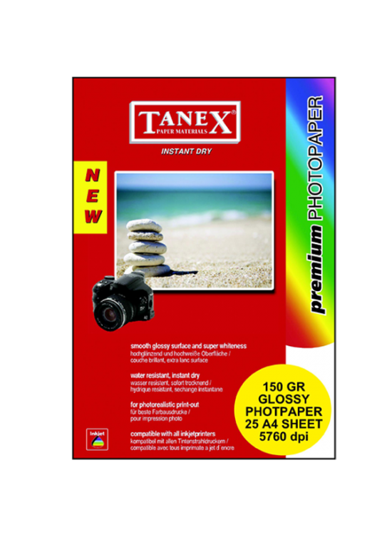 Tanex Fotoğraf Kağıdı A4 150 gr (1 Adet)