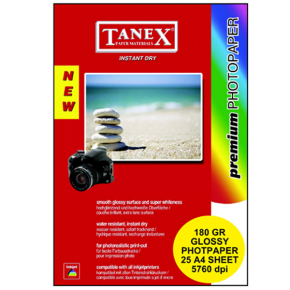Tanex Fotoğraf Kağıdı Yaprak A4 180 gr (1 Adet)