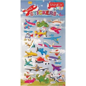 Tanex Hava Taşıtları Serisi 3d Etiketi Tnx-26156 (1 Adet)