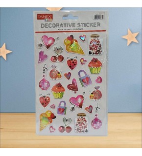 Tanex Kalp Serisi Puffy Etiketi Tnx-25373