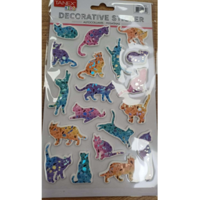 Tanex Kedi Serisi Puffy Etiketi Tnx-25355