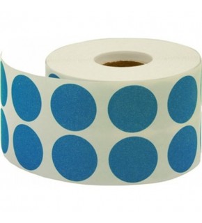 Tanex Nokta Etiketi 2500 Li Tekli Kutu 20 MM Mavi