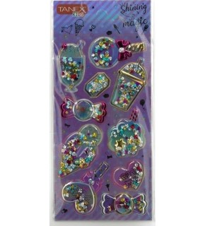 Tanex Parlak Simli-14 Serisi Etiketi 5 Ad.Tnx-26064