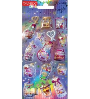 Tanex Parlak Simli-8 Serisi Etiketi 5 Ad.Tnx-26058