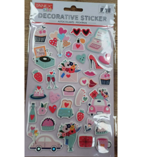 Tanex Parti Serisi Puffy Etiketi Tnx-25362