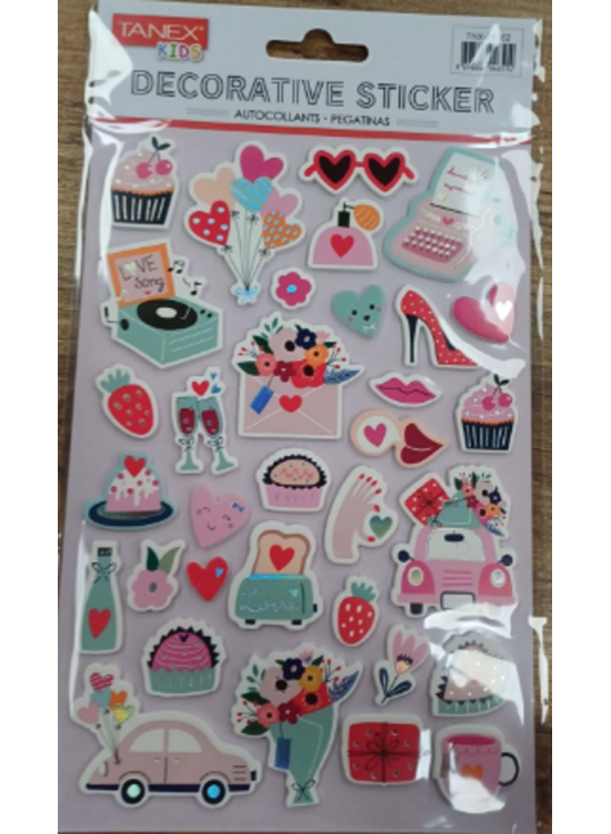 Tanex Parti Serisi Puffy Etiketi Tnx-25362