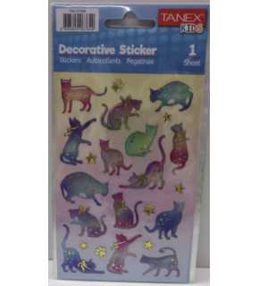 Tanex Puffy Astralog Kediler Serisi Tnx-27248