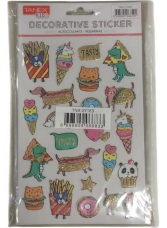 Tanex Puffy Atıştırma Şekilli Hayvan Serisi Tnx-27183 Tanex Puffy Atıştırma Şekilli Hayvan Serisi Tnx-27183